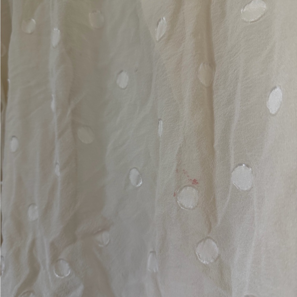 Kate Spade Cream Ruffled Blouse - Picture 10 of 10